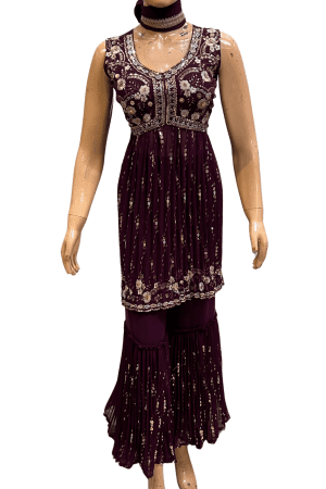 Alia Cut Choli Garara